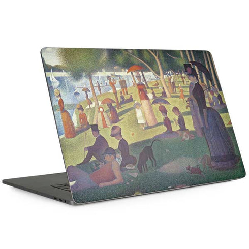 Georges Seurat Sunday Afternoon on the Island of La Grande Jatte MacBook Skins
